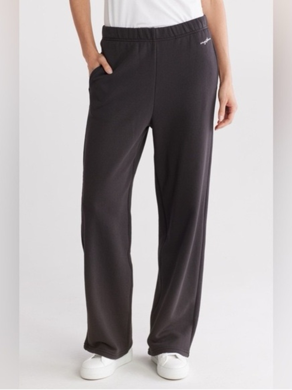 rag & bone Wide Leg Sweatpants Black Women’s XS